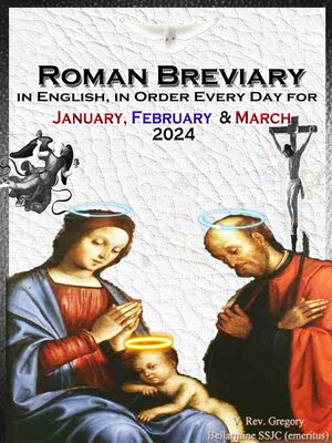 cover image of The Roman Breviary in English, in Order, Every Day for January, February, March 2024